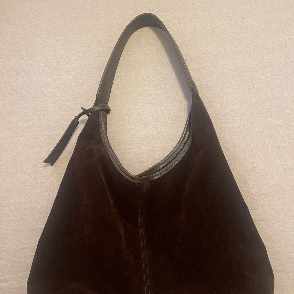 new brown shoulder bag